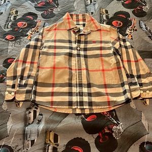 Vintage Burberry top boys 5